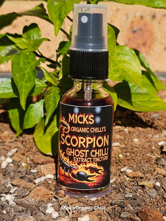 Scorpions Ghost Chilli Extract Tincture Spray 30ml **Buy 1 Get 1 Free**