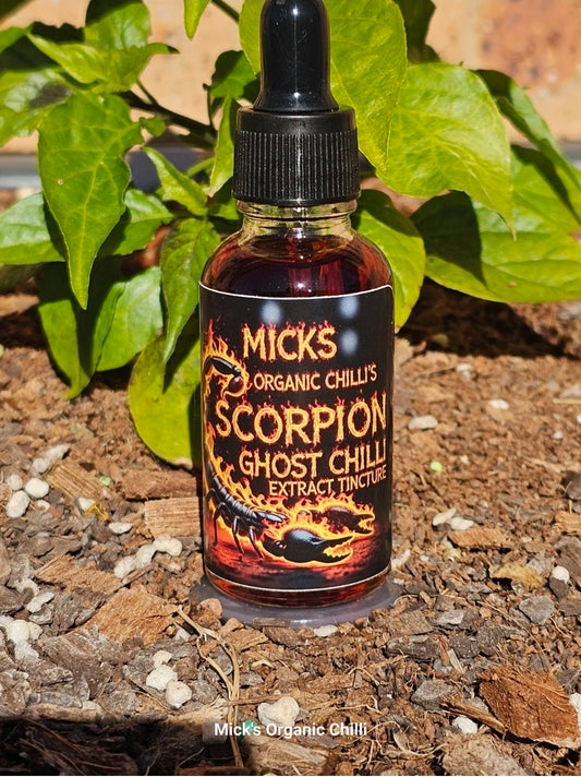 Scorpions Ghost Chilli Extract Tincture Drops 30ml **Buy 1 Get 1 Random Free**