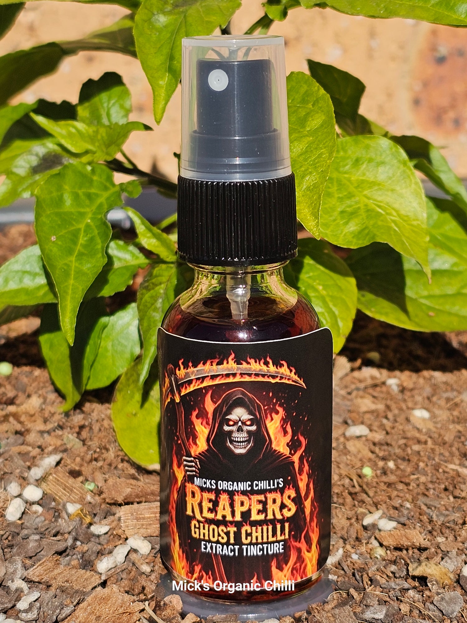 Chilli extract tincture sprays