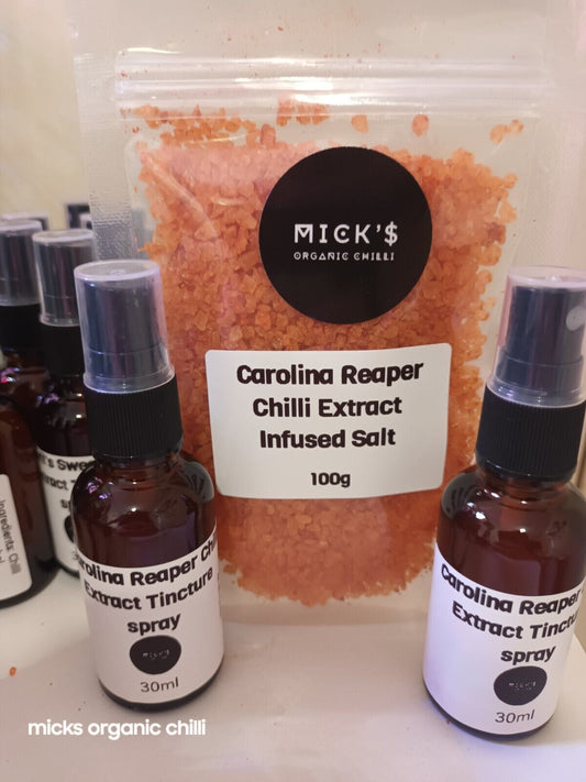 Carolina Reaper Chilli Extract Sea Salt 130g